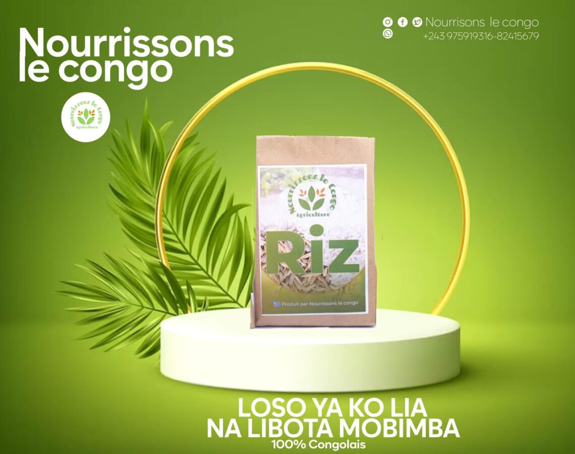 Joé Lungala, un Nouveau souffle pour l’agriculture congolaise avec le riz Bio
