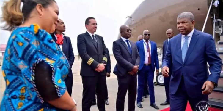 Le processus de Luanda et le cessez-le-feu entre la RDC et le Rwanda au coeur de la visite du Président angolais Joao Lourenco à Kinshasa