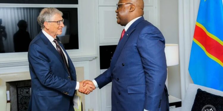 Bill Gates et le Président Tshisekedi font le point sur la vaccination de la Poliomyélite et envisagent des investissements dans l’Agriculture et l’Éducation