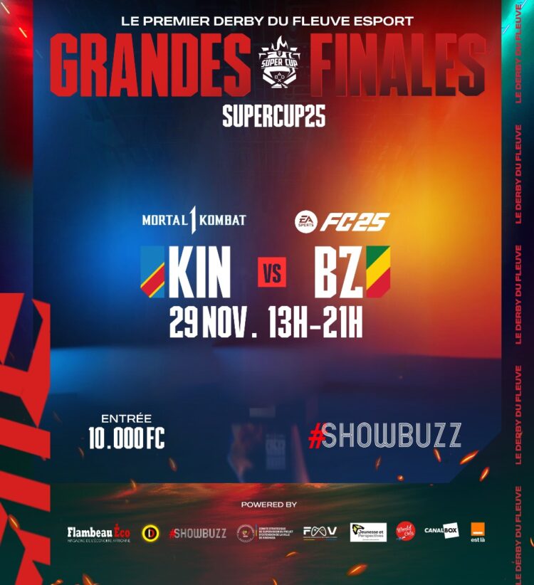 Sport – Finales SuperCup25 E-Sports |La Fédération congolaise des Jeux Vidéos & E-Sports organise les Grandes Finales à Kinshasa