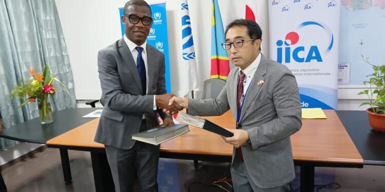 JICA et UNHCR unissent leurs efforts pour soutenir les populations déplacées dans l’Est de la RDC